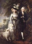 Thomas Gainsborough Mr.and Mrs.William Hallett oil painting picture wholesale